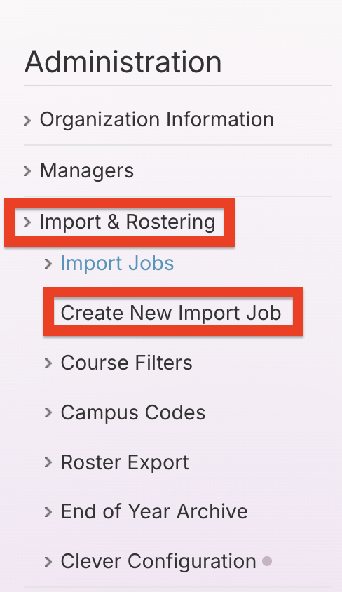 Importing Managers, Teachers, Student Rosters and Demographics